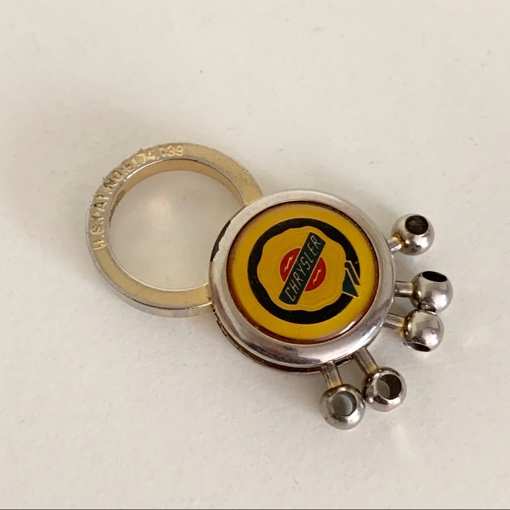 Vintage Chrysler key chain